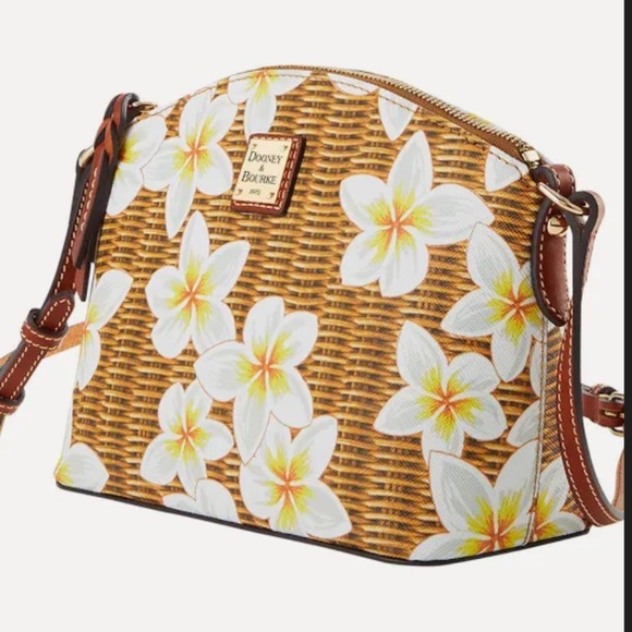 NWT Dooney & Bourke Plumeria Suki Crossbody Bag $228 - Picture 4 of 9